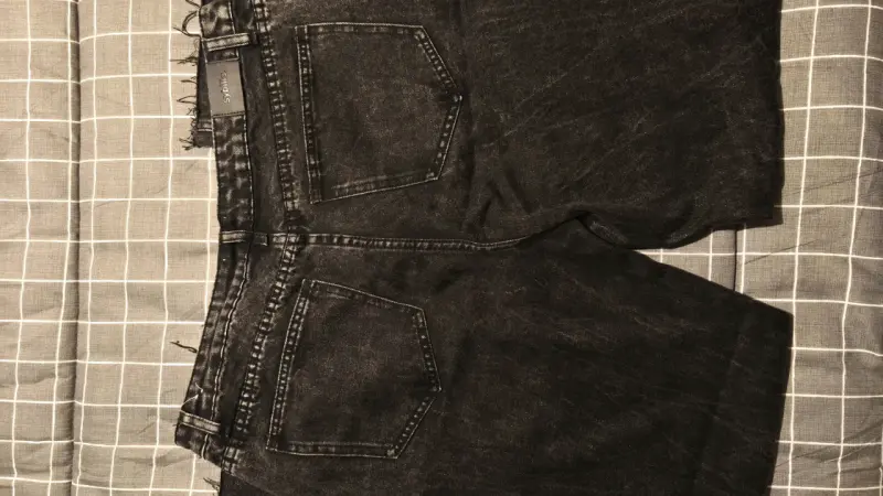 Jeans negros rectos Sybilla para mujer - 2