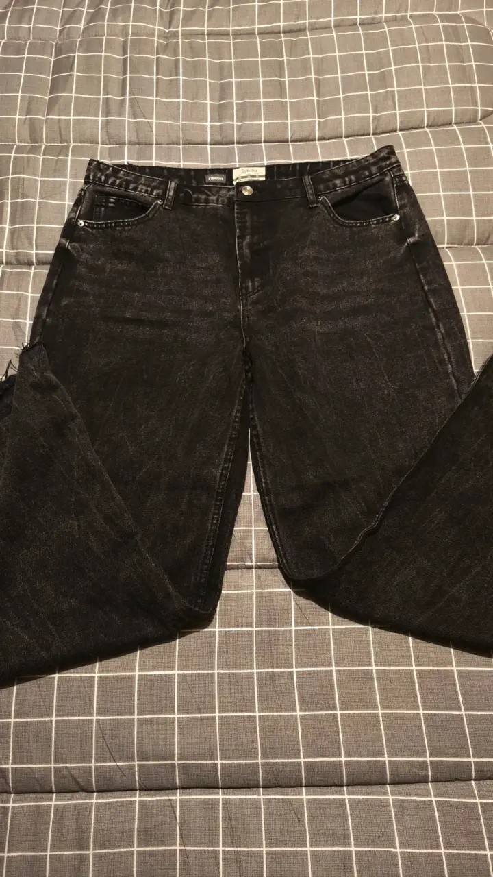 Jeans negros rectos Sybilla para mujer - 4