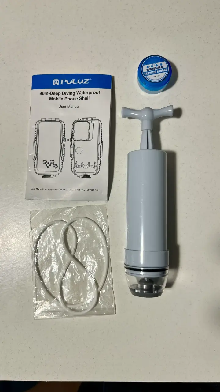 Carcasa de buceo Puluz para iPhone hasta 40m - 4