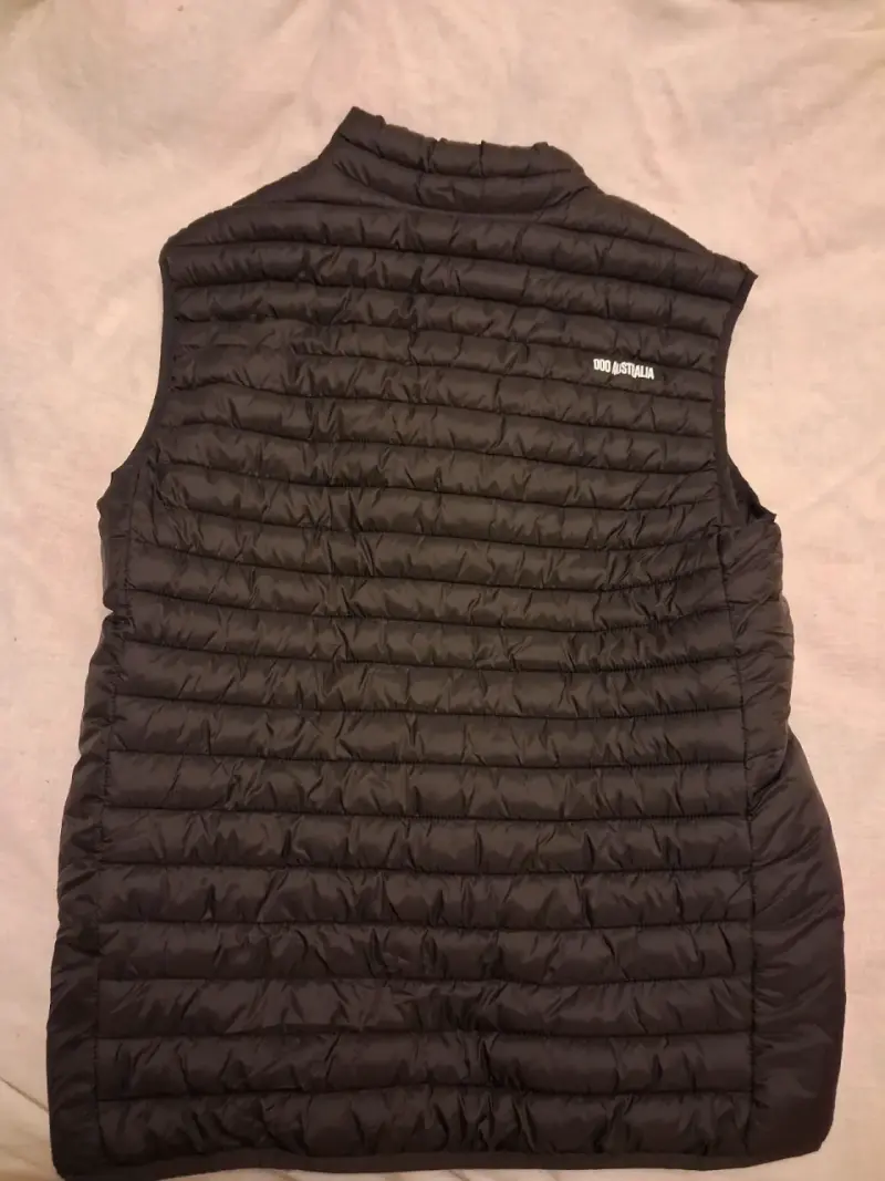 Chaleco acolchado negro para hombre - 2
