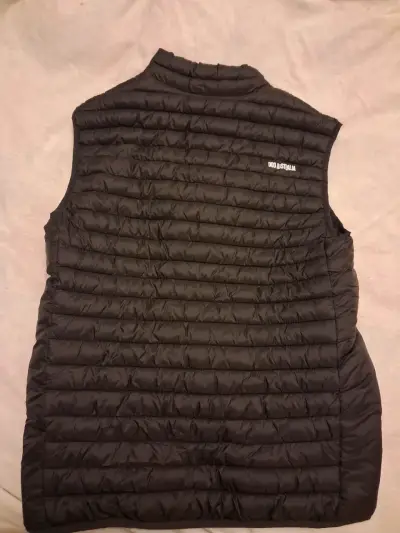 Chaleco acolchado negro para hombre - miniatura 2