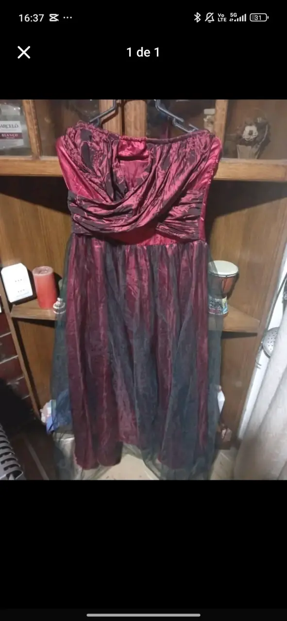 Vestido de gala S-M