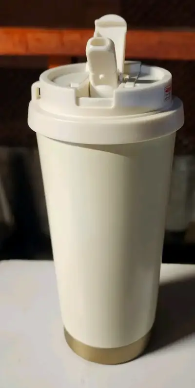 Vaso térmico Starbucks blanco con tapa - miniatura 2