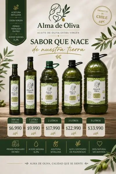 Aceite de Oliva Extra Virgen | Primer Prensado - miniatura 1