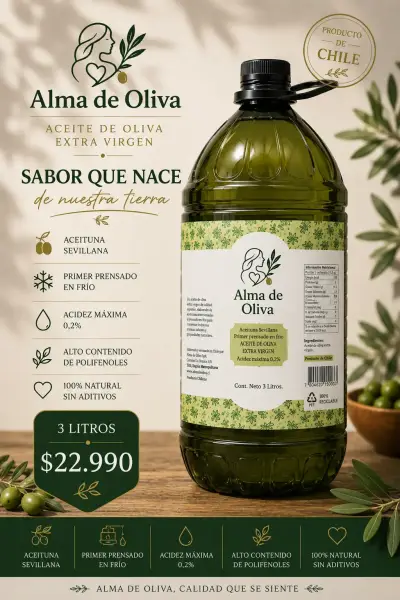 Aceite de Oliva Extra Virgen | Primer Prensado - miniatura 6