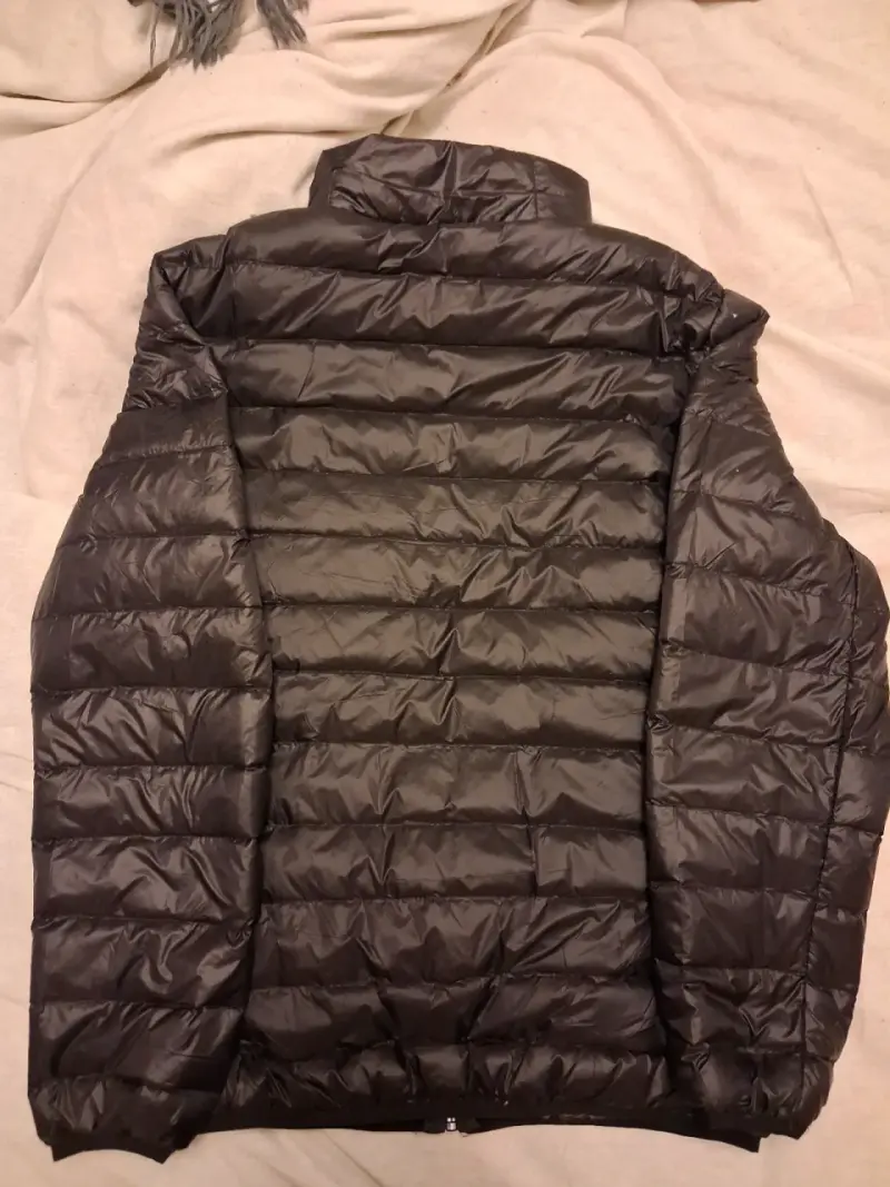 Chaqueta acolchada negra para hombre - 2