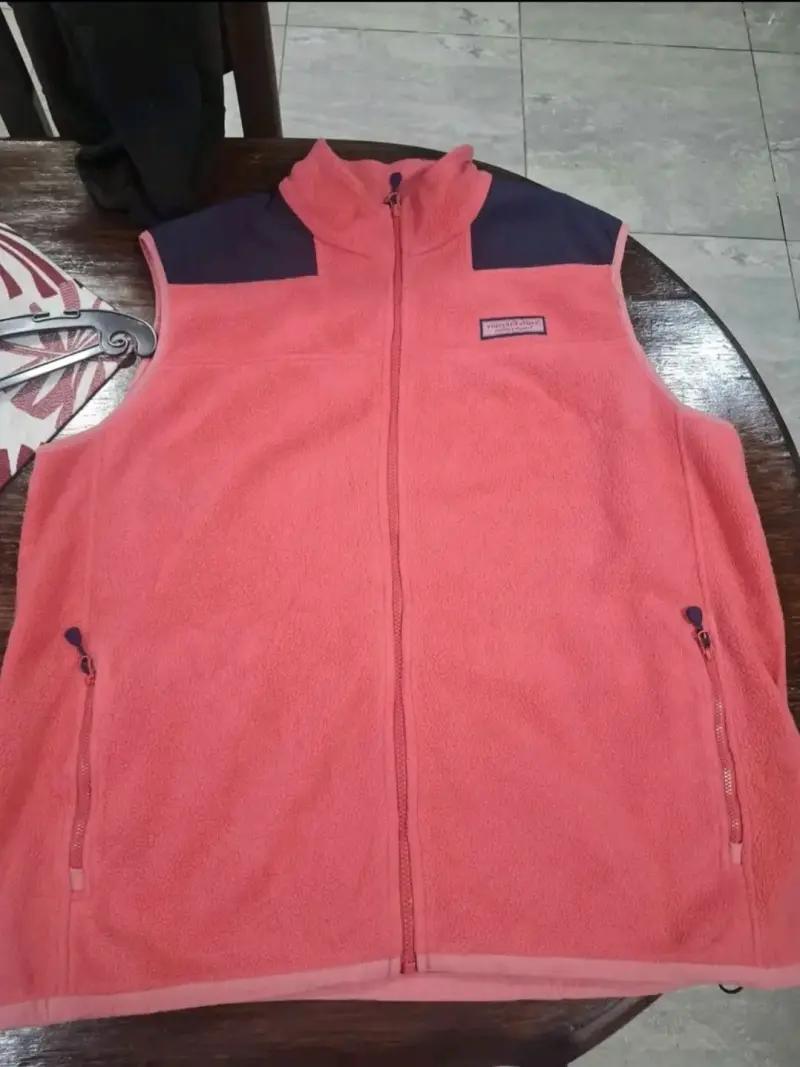 Chaleco polar sin mangas Vineyard Vines rojo - 3