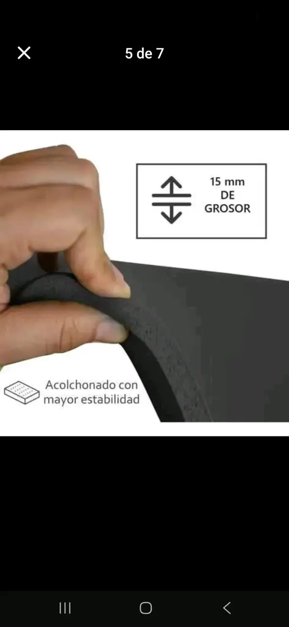 Colchoneta de Yoga Antideslizante 183cm - 6