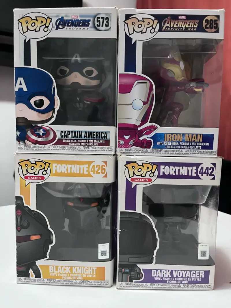 Funko Pop de Marvel y Fortnite - 1
