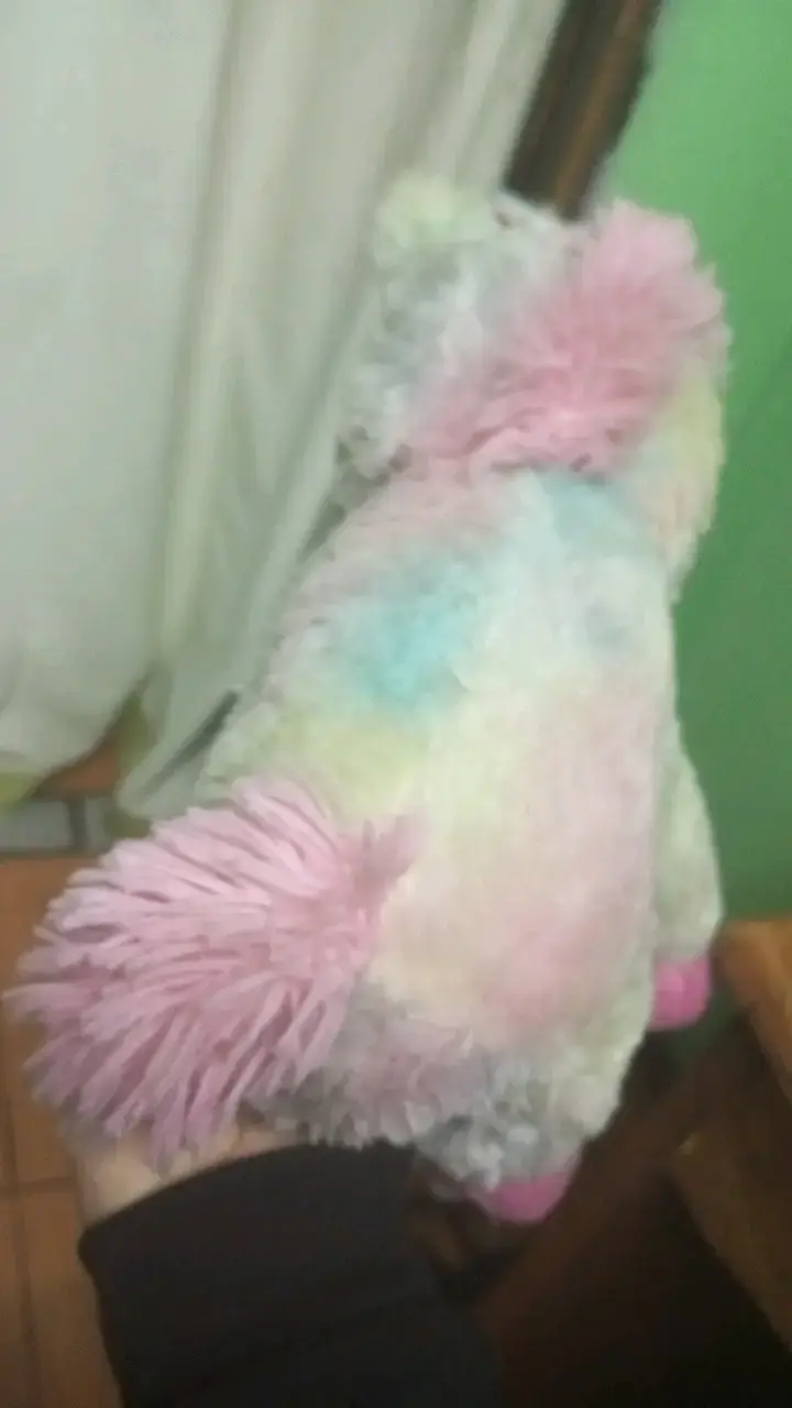 Peluche unicornio multicolor suave - 4