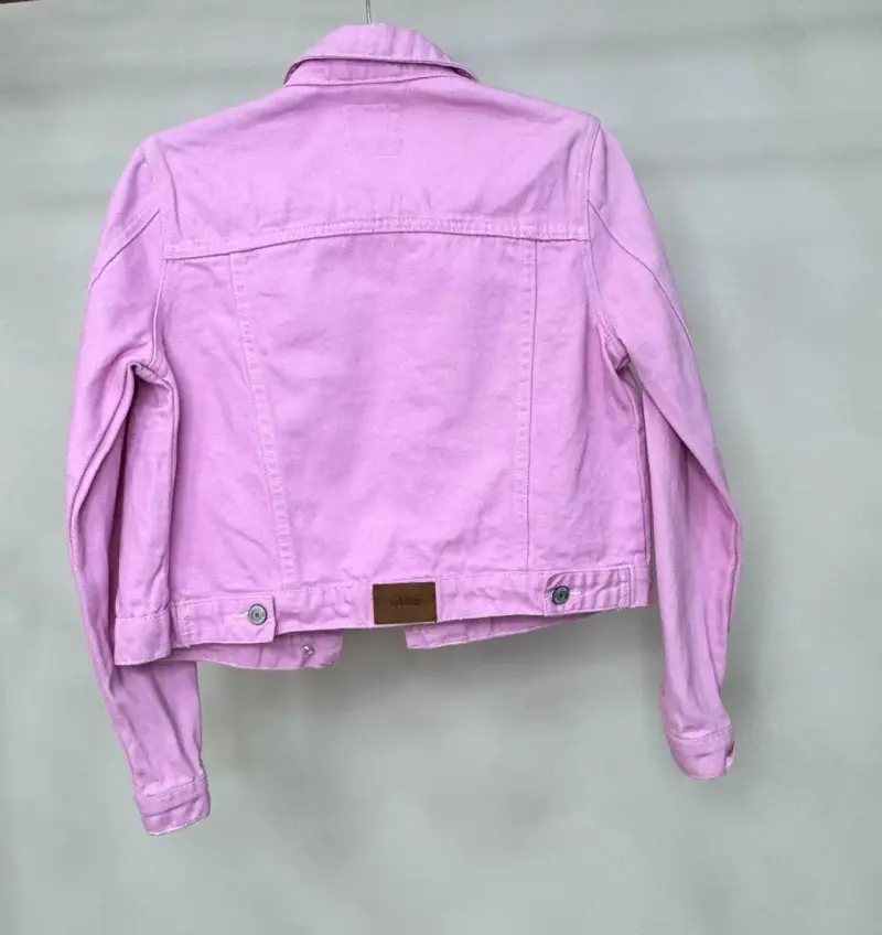Chaqueta de mezclilla rosa Sybilla para mujer - 2