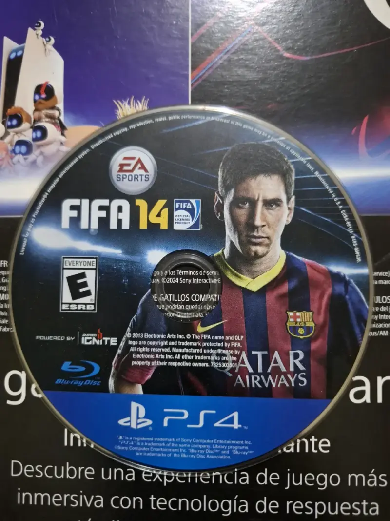 Juego FIFA 14 para PS4 en buen estado