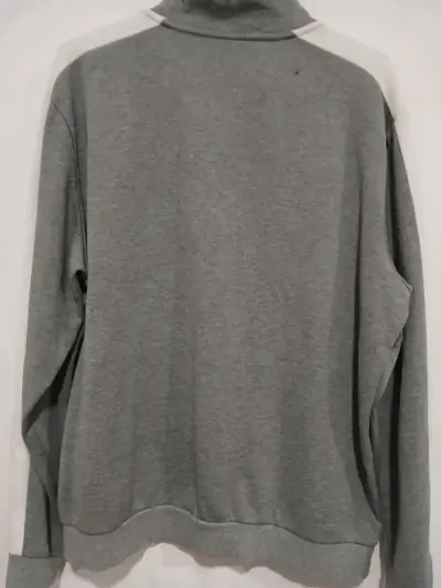 Poleron deportivo gris Puma para hombre - miniatura 2