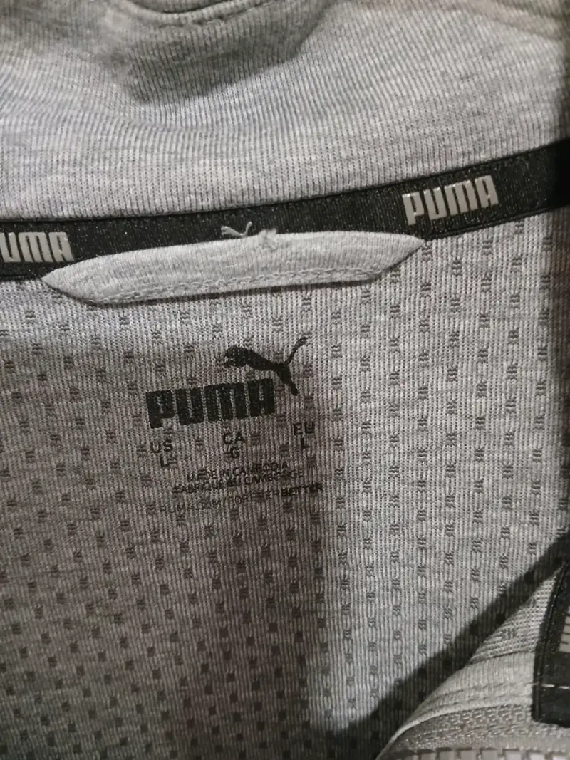 Poleron deportivo gris Puma para hombre - 3