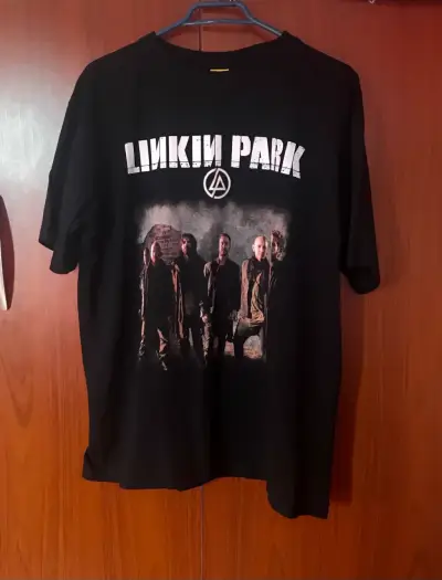 Polera negra Linkin Park banda - miniatura 1