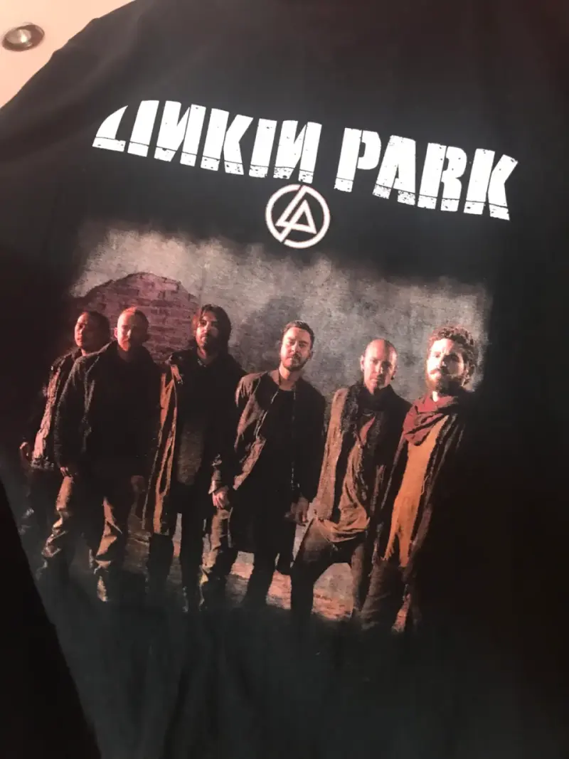 Polera negra Linkin Park banda - 3