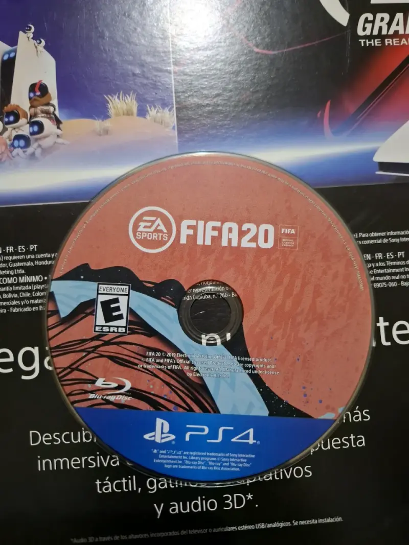 Juego FIFA 20 para PS4 en buen estado
