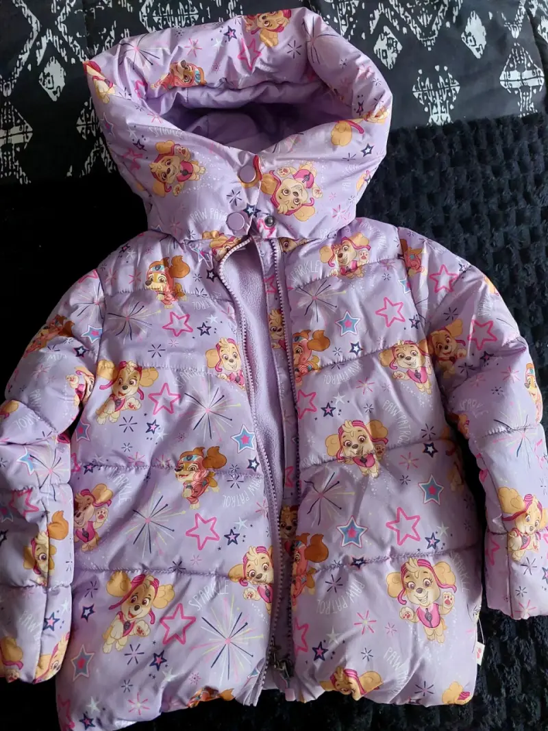 Chaqueta infantil Paw Patrol morada