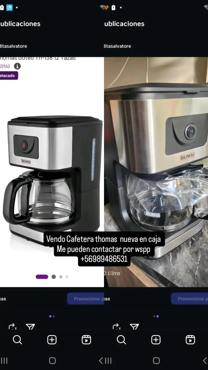 Cafetera Thomas Gotero TH-136 12 Tazas - 3