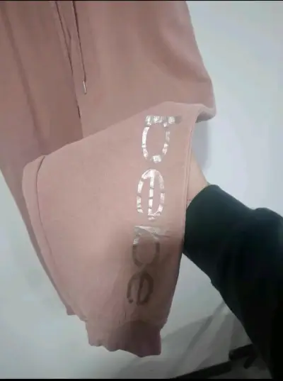 Pantalones deportivos rosados Bebe Sport - miniatura 4