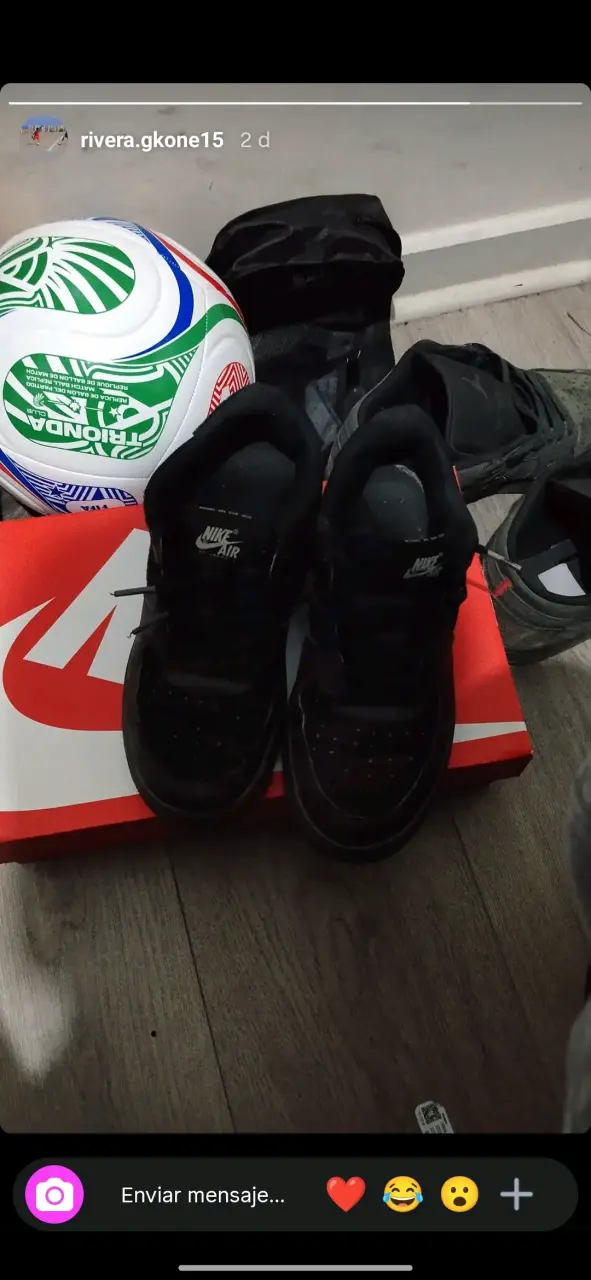 Zapatillas deportivas negras Nike Air - 1