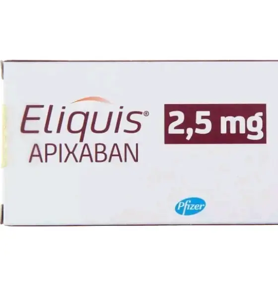 Anticoagulante Eliquis Apixaban 2,5 mg
