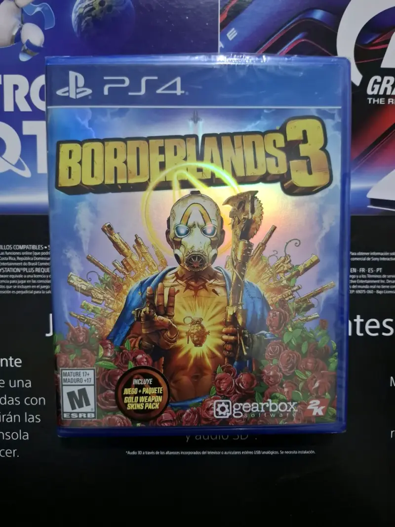 Juego PS4 Borderlands 3 con paquete de armas