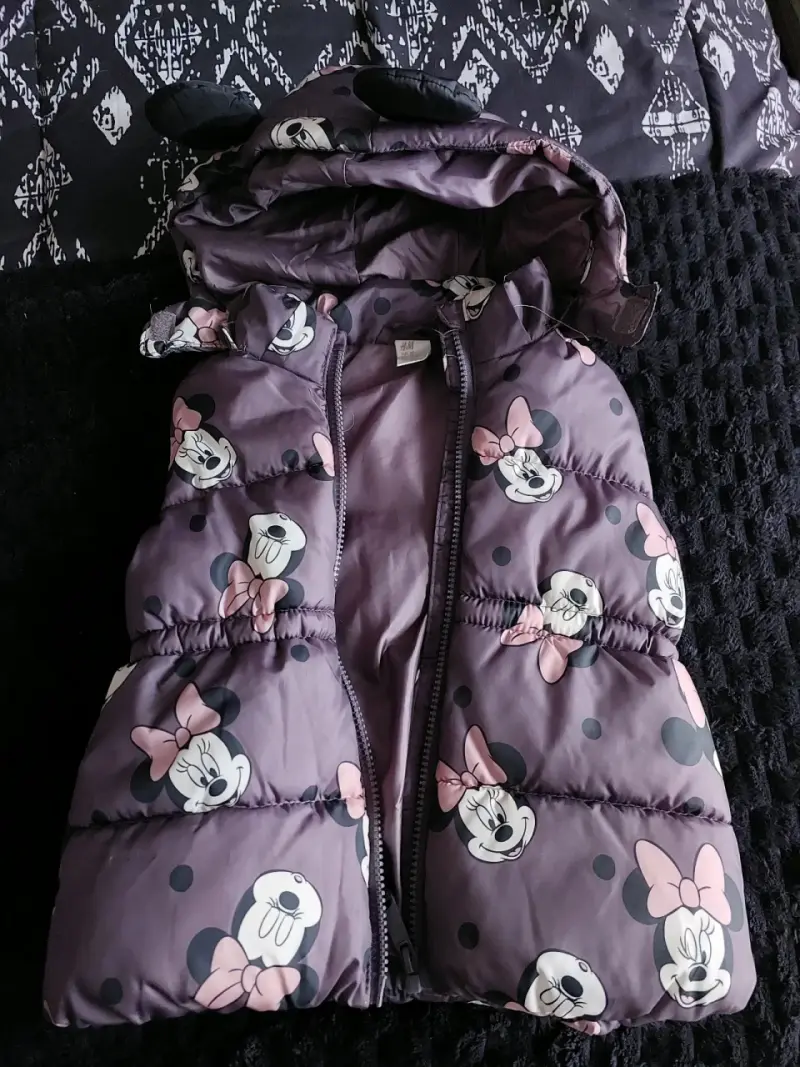 Chaleco Infantil Minnie Mouse H&M