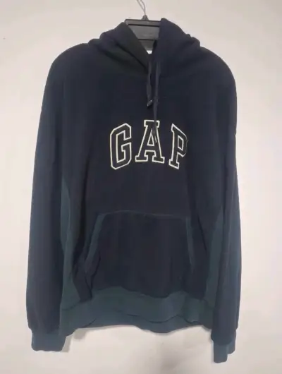 Polerón con capucha azul marino GAP para hombre - miniatura 1