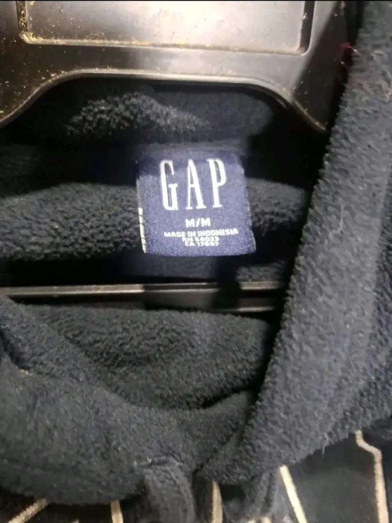 Polerón con capucha azul marino GAP para hombre - 3