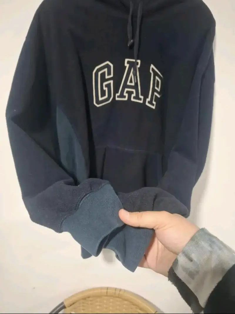 Polerón con capucha azul marino GAP para hombre - 4