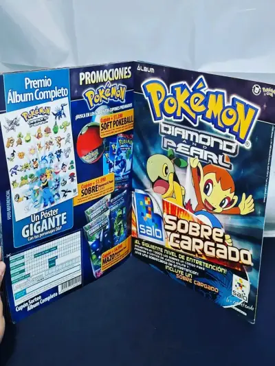 Álbum Pokémon Diamond and Pearl de Salo Incompleto - miniatura 2