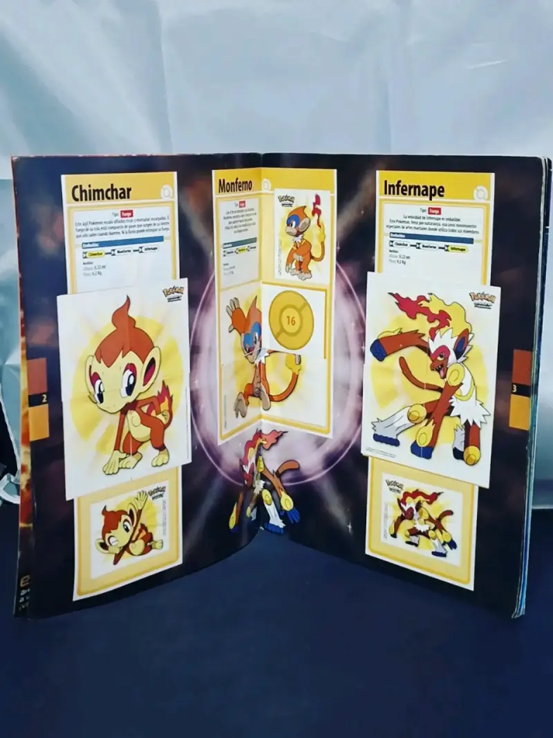 Álbum Pokémon Diamond and Pearl de Salo Incompleto - 5