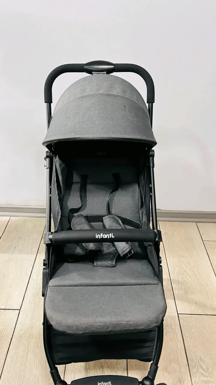 Coche de Paseo Infanti Gris Compacto - 2