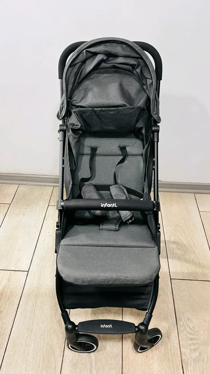 Coche de Paseo Infanti Gris Compacto - 4