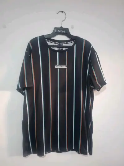 Polera rayada Zoo York negra - miniatura 1