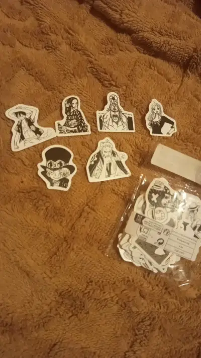 Set de stickers de anime One Piece - miniatura 1