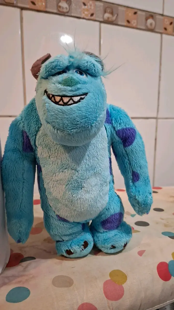 Peluche de Sulley de Monsters Inc azul - 1