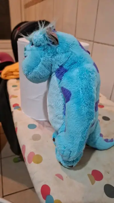 Peluche de Sulley de Monsters Inc azul - miniatura 2