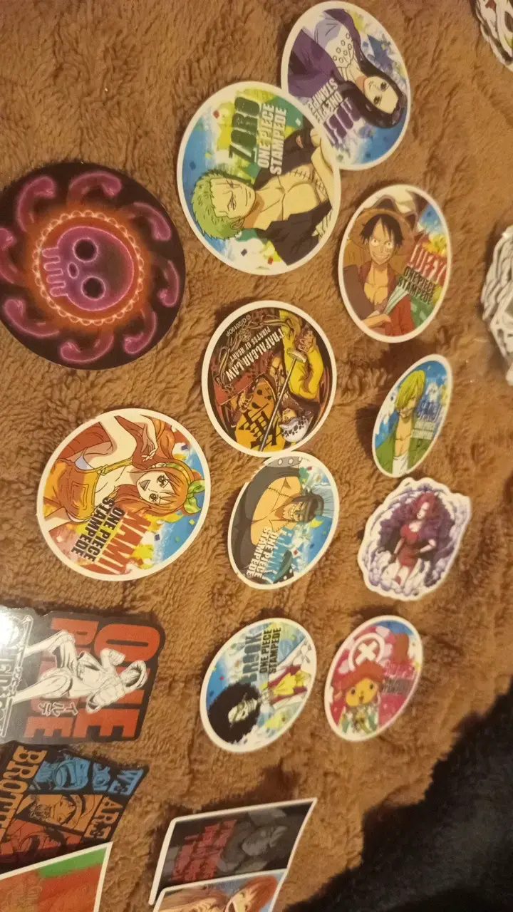 Set de stickers de anime One Piece - 1