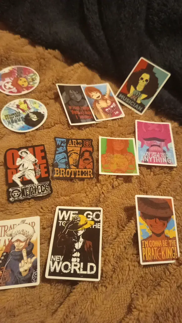 Set de stickers de anime One Piece - 2