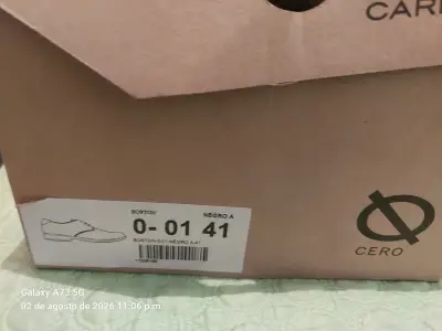 Zapatos de vestir negros para hombre Cardinale #41 - miniatura 2
