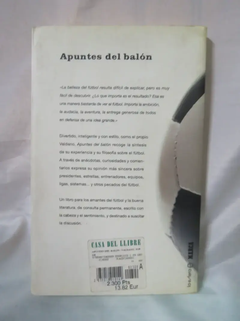Libro 'Apuntes del Balón' de Jorge Valdano - 3