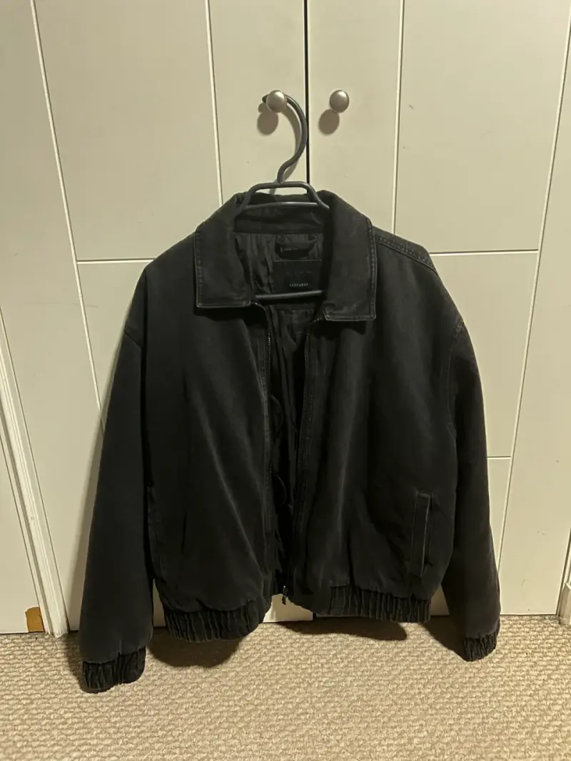 Chaqueta negra Basement talla L - 1
