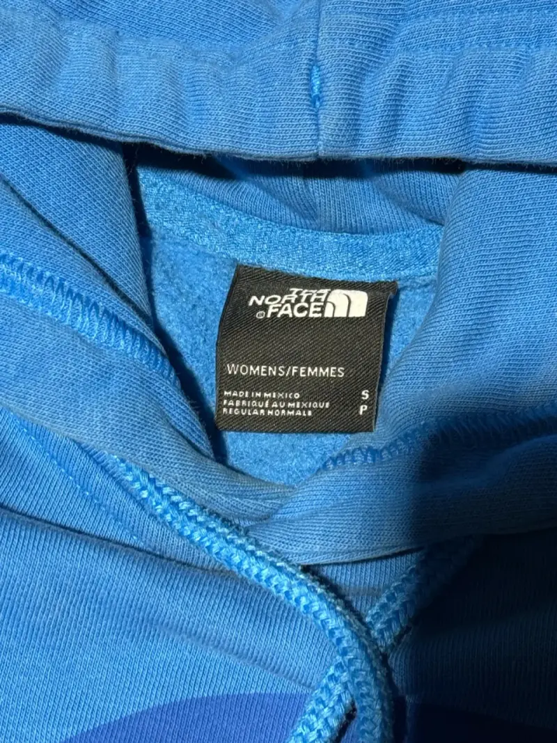 Polerón azul con capucha The North Face para mujer - 2