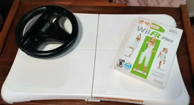 Wii board balance con juego fit plus y dos mandos - miniatura 1