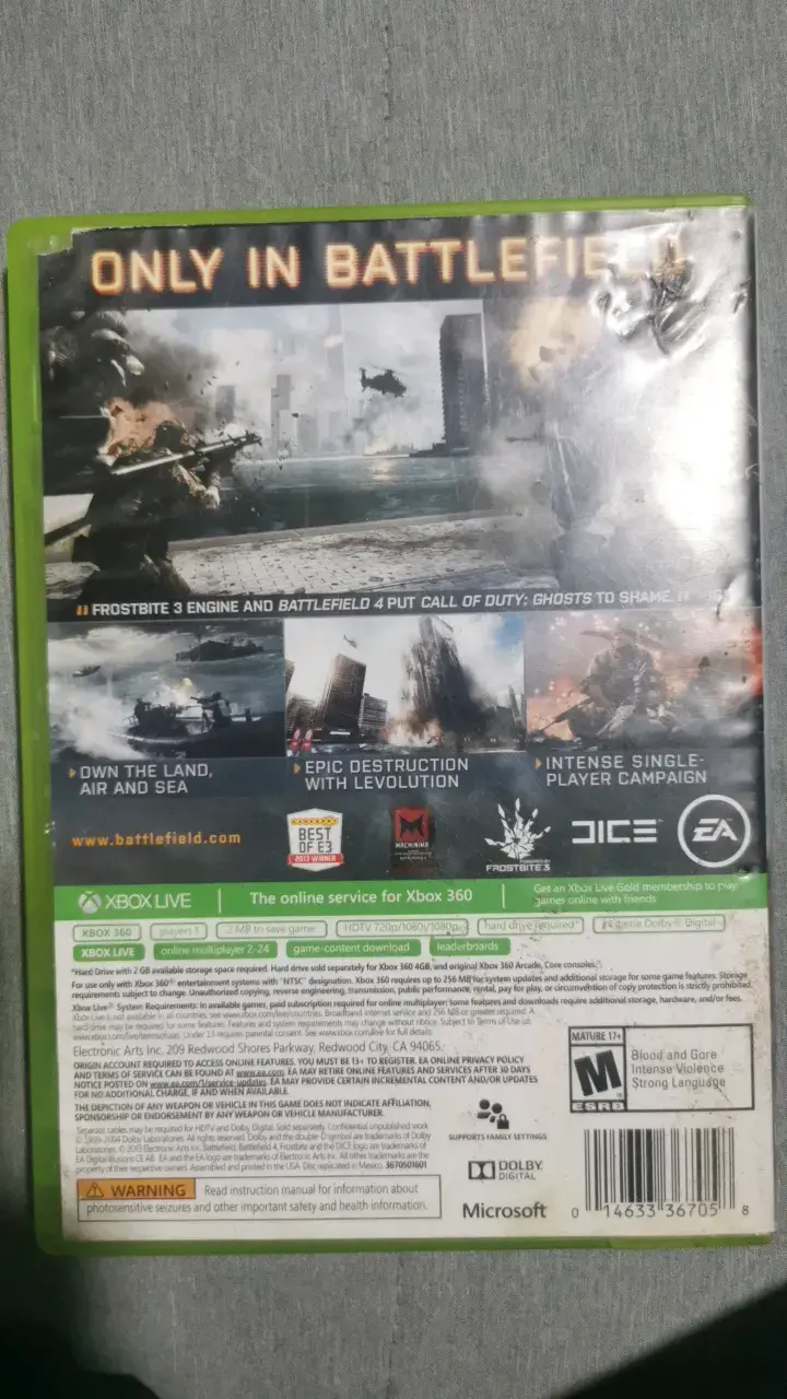 Juego Battlefield 4 para Xbox 360 - 2