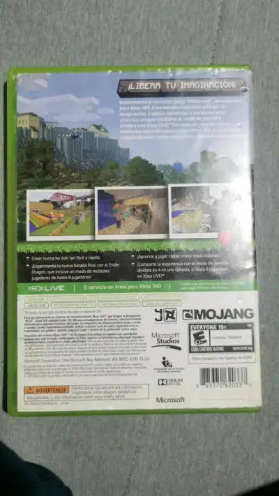 Minecraft Xbox 360 Edition en buen estado - miniatura 2