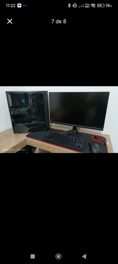Set de Computador Gaming con Monitor y Teclado - miniatura 1