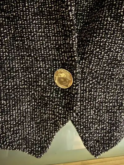 Chaleco de Mujer H&M Negro con Botón - miniatura 3